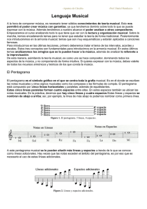 Lenguaje Musical - "Arte"Secundaria