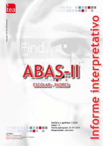 ABAS-II - TEA Ediciones