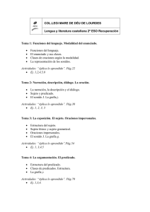 Funciones del lenguaje. Modalidad