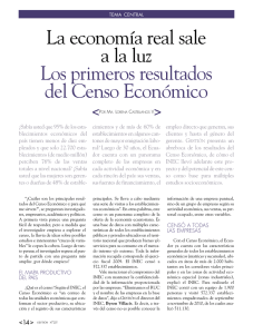 Censo Económico - Revista Gestión
