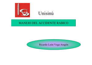 manejo del accidente..