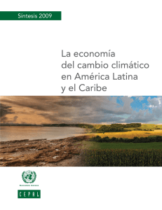 La economía del cambio climático en América Latina y el Caribe