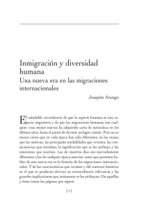 Inmigración y diversidad humana