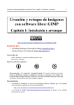 Manual de Gimp - Inicio
