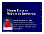 Dilemas Éticos en Medicina de Emergencia