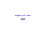 Ciclones y anticiclones 2016