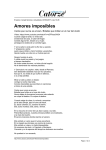 Amores imposibles