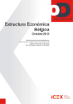 Estrucutura Económica Bélgica 2013