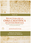 Relectura de la Obra Científica de Javier Hervada, Parte II, Derecho
