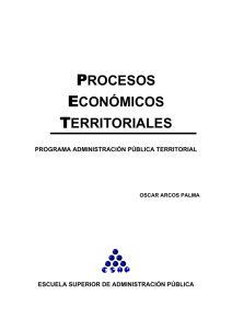 procesos económicos territoriales