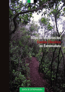 Mapa de Impactos del Cambio Climático en