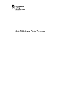 Guía Didáctica de Flauta Travesera