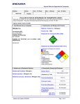 Hoja de Seguridad de Transporte Nitrógeno