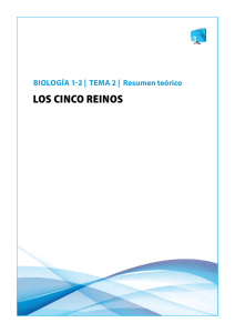 BIOLOGÍA 1-2 |TEMA 2 | Resumen teórico