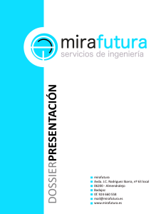 DOSSIER PRESENTA CIÓN - Mirafutura Ingeniería