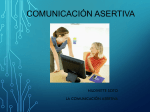 COMUNICACIÓN ASERTIVA