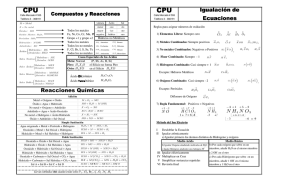 Reacciones quimicas - VIDEOSDEMATEMATICAS.COM