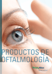 Catálogo Productos de Ofalmología