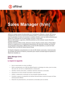 Sales Manager (h/m)