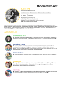 blanca mir&oacute; es apuesta de