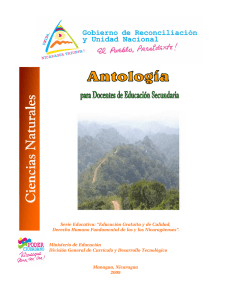 Antología para docentes de educatión secundaria: ciencias naturales