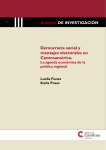 Democracia social y mensajes electorales en Centroamérica.