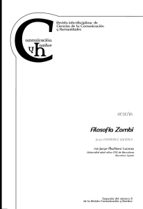 Filosof&iacute;a Zombi - Comunicaci&oacute;n y Hombre