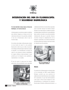 Intervención del ININ en fluoroscopía y seguridad radiológica