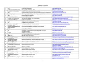 PORTALES ACAD&Eacute;MICOS 1. CIOFS Orden Franciscana Seglar http