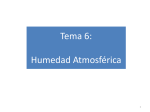 Tema 6: Humedad Atmosférica