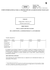 unión internacional para la protección de las obtenciones vegetales