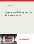 Reparación de la estructura de la democracia