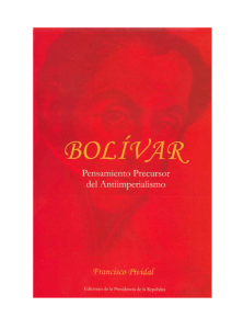 Bolívar Pensamiento Precursor del Antiimperialismo