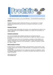 Presentación PRODIBIO - CGDA - Compañia General de Accesorios