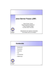 Java Server Faces (JSF) - Departamento de Ingeniería Telemática