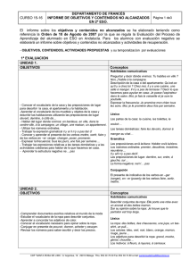 2ºESO FRANCES obj. y cont. no alcanzados ENSPIRALE 2016