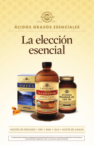 aceites de pescado • epa • dha • gla • aceite de linaza