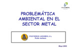 Problemática medioambiental en el sector metal