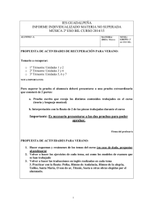 programación didáctica