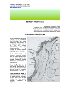 mares y fronteras - Sociedad Geográfica de Colombia