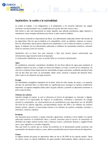 Septiembre: la vuelta a la normalidad.