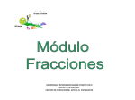 Módulo de fracciones - Recinto de Arecibo