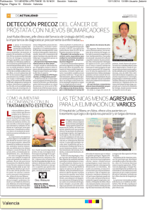 Dr. José Rubio Briones - Instituto Valenciano de Oncología