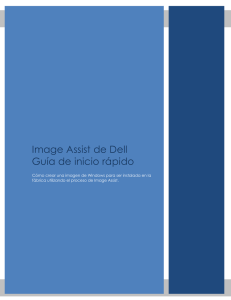 Image Assist de Dell Guía de inicio rápido