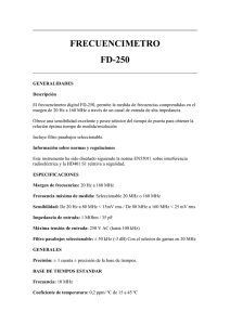 FRECUENCIMETRO FD-250