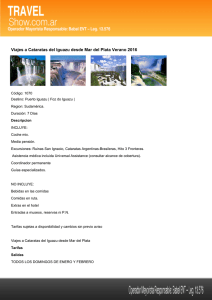 Viajes a Cataratas del Iguazu desde Mar del Plata