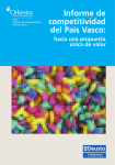 Informe de competitividad del País Vasco