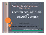 Ambientes Marinos o Halobios - Facultad de Humanidades-UNNE