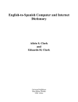 English-to-Spanish Computer and Internet Dictionary