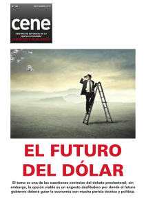el futuro del dólar - Universidad de Belgrano